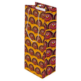 Erntedank Bird Geschenktüte Für Weinflaschen