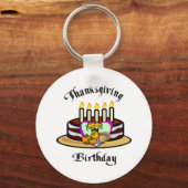 Erntedank Birthday Schlüsselanhänger (Vorderseite)