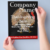 Erntedank Black Friday Sale Flyer (Hand)