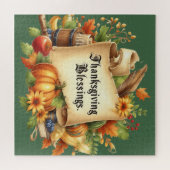 Erntedank Blessing Jigsaw Puzzle (Horizontal)