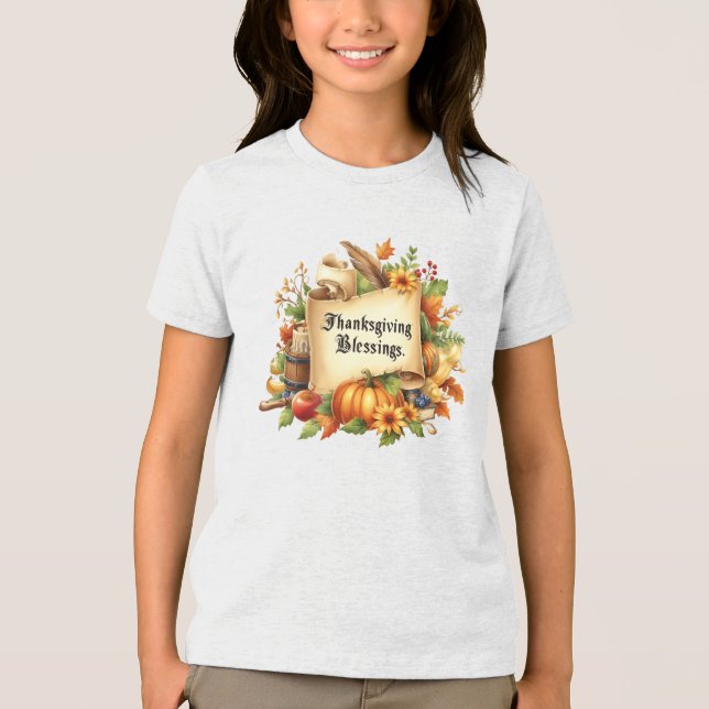 Erntedank Blessing T - Shirt (Vorderseite)