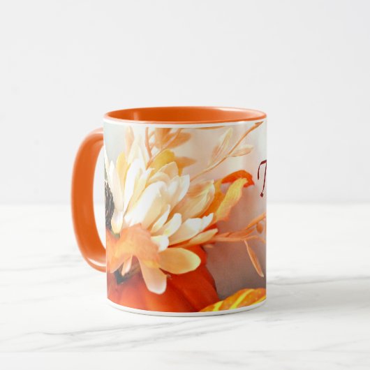 Erntedank Blessing Tasse (Vorderseite Links)