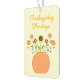 Erntedank-Blume in Pumpkin Custom Autolufterfrischer (Links)