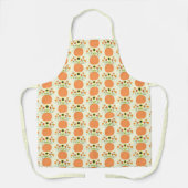Erntedank Blume in Pumpkin Gemustert Schürze (Vorderseite)