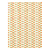 Erntedank Blume in Pumpkin Gemustert Tischdecke (Vorderseite)