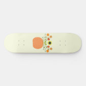 Erntedank Blume in Pumpkin Skateboard (Horizontal)