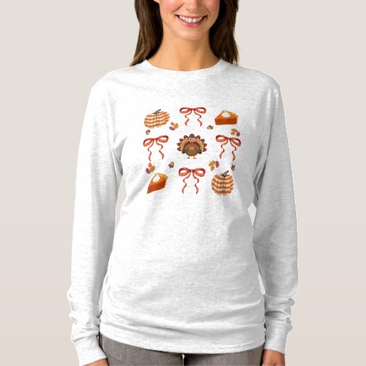 Erntedank-Bogen-Shirt T-Shirt (Vorderseite)