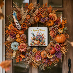 Erntedank Boho Türkei Keepake Keramikornament