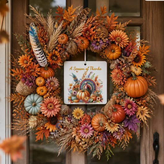 Erntedank Boho Türkei Keepake Keramikornament