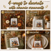 Erntedank Boho Türkei Keepake Keramikornament