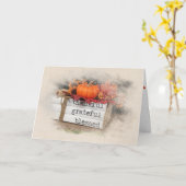 Erntedank Books for Friendship Karte (Gelbe Blume)