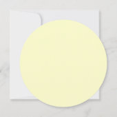 Erntedank Bounty Wreath Party Einladung (Rückseite)