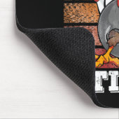 Erntedank Bowl Bowler Strike Button Sport Türkei B Mousepad (Ecke)