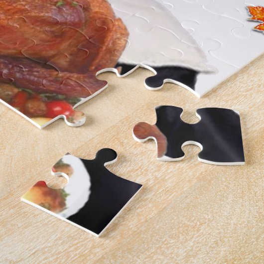 Erntedank Boxer Dog Puzzle (Seite)