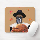 Erntedank-Boxer-Hundmousepad Mousepad (Mit Mouse)