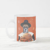 Erntedank Boxer mattierte Tasse (Links)
