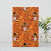 Erntedank Briefpapier (Stehend Vorderseite)