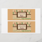 Erntedank Briefpapier (Vorderseite)