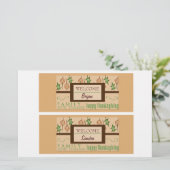 Erntedank Briefpapier (Stehend Vorderseite)