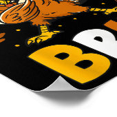 Erntedank Bruh Turkey Meme für Kinder und T Poster (Ecke)