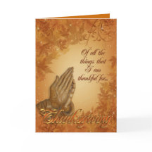 Erntedank Card Gebet Hände