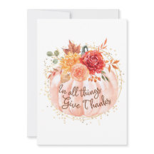 Erntedank Card - in allem danke