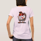 Erntedank, Cartoon Diva Türkei, T - Shirt (Rückseite)