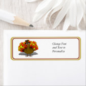 Erntedank Cartoon Türkei Pilgrim (Insitu)