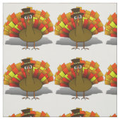 Erntedank Cartoon Türkei Pilgrim Stoff (Muster)