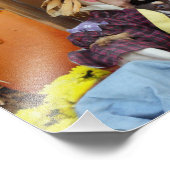 Erntedank Chihuahua Fotodruck (Ecke)