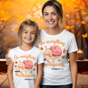 Erntedank-christliche Frau T-Shirt