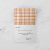 Erntedank Co Worker Office-Mitarbeiter bearbeiten Karte (Innenseite)