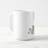 Erntedank Coffee Tasse - Danke, gesegnet (Vorderseite Links)