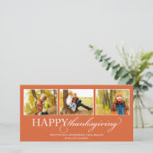 ERNTEDANK COLLAGE | FERIENFOTOKARTE FEIERTAGSKARTE (Stehend Vorderseite)