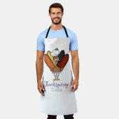 Erntedank Cook Turkey Boxers Funny Schürze (Getragen)