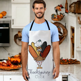 Erntedank Cook Turkey Boxers Funny Schürze