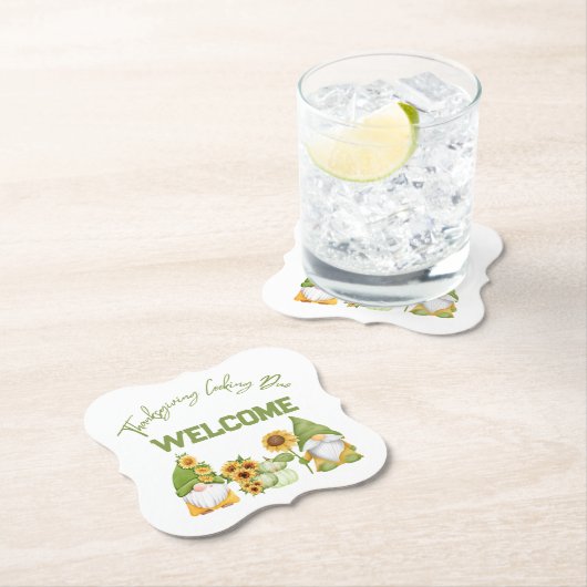 Erntedank Cooking Duo, WILLKOMMEN | Untersetzer (Vor Ort)