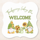 Erntedank Cooking Duo, WILLKOMMEN | Untersetzer (Vorderseite)