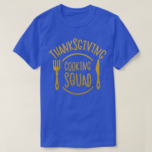 Erntedank Cooking Squad Cooking Team Funny Koch T-Shirt (Design vorne)