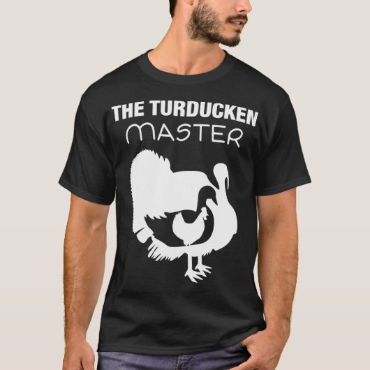 Erntedank Cooking Turducken Master Graphic T-Shirt (Vorderseite)
