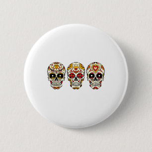 Erntedank Cool Herbst Herbstskel Button