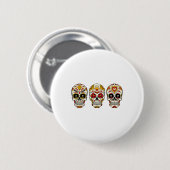 Erntedank Cool Herbst Herbstskel Button (Vorne & Hinten)