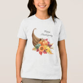 Erntedank Cornucopia Boys T - Shirt (Vorderseite)
