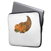 Erntedank Cornucopia Classic T - Shirt Laptopschutzhülle (Vorderseite Links)