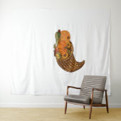 Erntedank Cornucopia Classic T - Shirt Wandteppich (Beispiel (Horizontal))