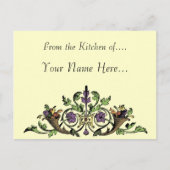 Erntedank cornucopia Custom Recicard Postkarte (Vorderseite)