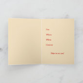 Erntedank Cornucopia Einladung (Innenseite)