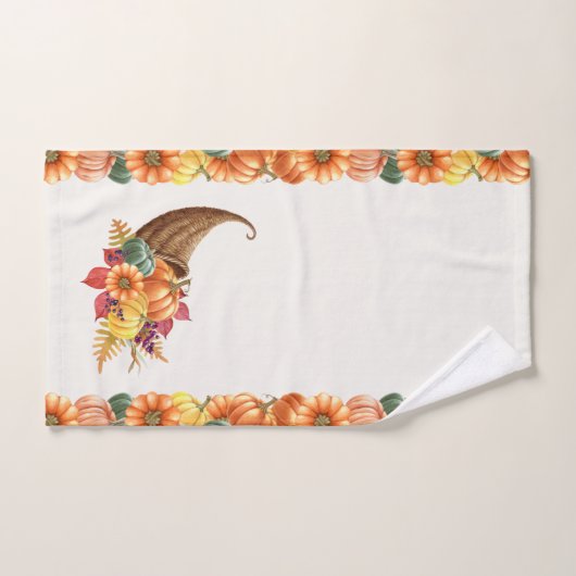 Erntedank Cornucopia Handtuch (Handtuch)