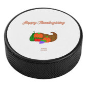 Erntedank Cornucopia Hockey Puck (3/4)