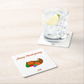 Erntedank Cornucopia Paper Untersetzer (Vor Ort)